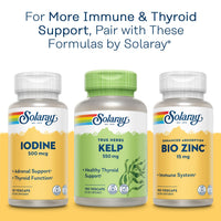 Thumbnail for Solaray Yeast Free Selenium 100mcg, Healthy Immune & Thyroid Function Support, Enhanced Absorption, 90 Serv, 90 VegCaps