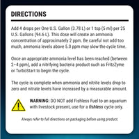 Thumbnail for Fritz Fishless Fuel - Ammonia Source for Fishless Cycling (2 oz)