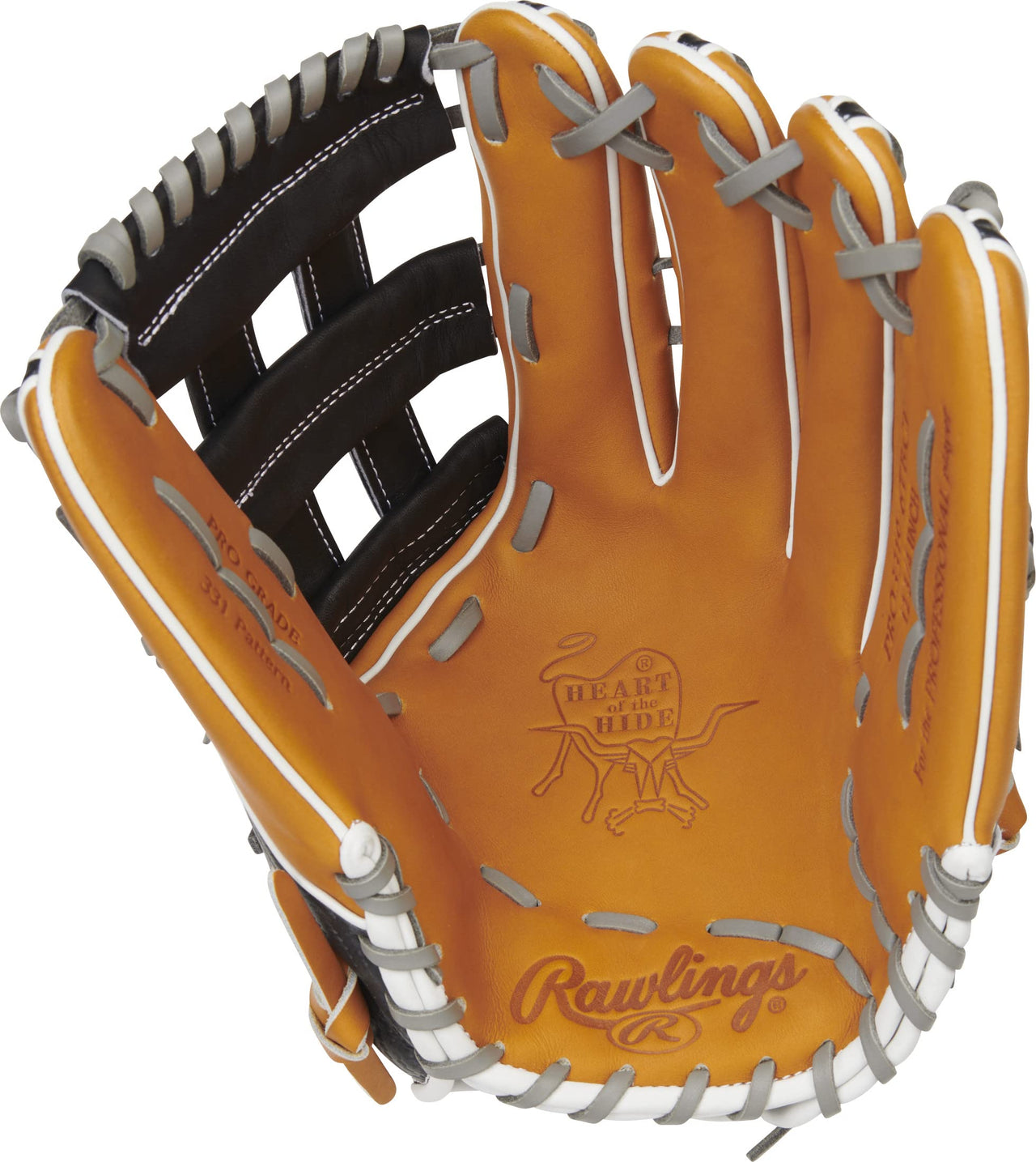 Rawlings | HEART OF THE HIDE Baseball Glove | Hypershell Model | 12.75" | Pro H-Web | Left Hand Throw