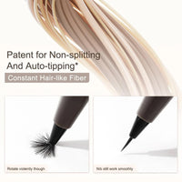 Thumbnail for Judy Doll Liquid Eyeliner, Ultra Fine Liquid Eyeliner Waterproof with Smooth Strong Fibres, Smudge-proof, Longwearing, Smooth Eye Liners with Ultra-Fine Tip (#02 Deep Brown Upgrade)