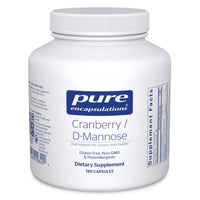 Thumbnail for Pure Encapsulations Cranberry D-Mannose - Supports Urinary Tract Health* - with Cranberry Fruit Solids - Vegan & Non-GMO Dietary Supplement - 180 Capsules