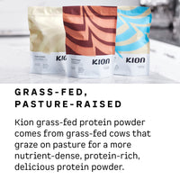 Thumbnail for Kion Clean Protein | Grass-Fed & Pasture-Raised Whey Isolate Protein Powder | Rich Chocolate | 30 Servings