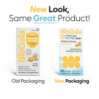 Thumbnail for BioGaia Immune Active Baby Probiotic Drops + Vitamin D | for Babies & Toddlers 0-36 Months | Supports Digestive & Immune Health | Allergen, Dairy, Soy & Gluten Free | 50 Day Supply