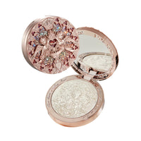 Thumbnail for Flower Knows Little Angel Embossed Highlighter - Moonlight White Highlighter Powder,Long-Lasting Moonlight Glow,Creamy White&Subtle Warm Shimmer,Velvet & Weightless Finish(L03 Chanting Anthem)
