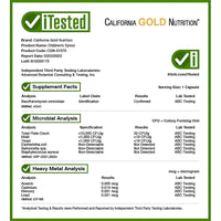Thumbnail for Children's Epicor, 125 mg, 30 Veggie Capsules, California Gold Nutrition