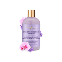 Thumbnail for SheaMoisture Purple Rice Water Strength + Color Care Shampoo for Damaged Hair 13.5 fl ounce