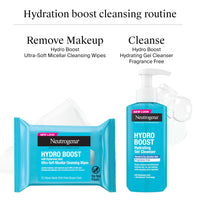 Thumbnail for Neutrogena Hydro Boost Face Wash, Fragrance Free, Hydrating Facial Cleanser with Hyaluronic Acid, Daily Foaming Face Wash & Makeup Remover, Hypoallergenic Gel Cleanser, 7.8 fl. oz