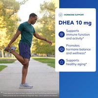 Thumbnail for Pure Encapsulations DHEA 10 mg - Adrenal Supplement for Immune Support, Metabolism & Hormone Balance* - with Micronized DHEA - 180 Capsules