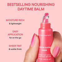 Thumbnail for LANEIGE Lip Glowy Balm Matcha Bubble Tea: Nourishing Sheer-Tinted Balm for Daytime Lip Hydration