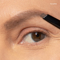 Thumbnail for LAURA GELLER NEW YORK Sculpt-n-Stay Waterproof Brow Pencil & Gel- Taupe