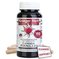 Thumbnail for Kroeger Herb Candida Formula No 1 Capsules, 100 Count