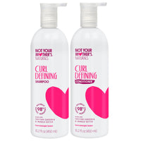 Thumbnail for Not Your Mother's Naturals Curl Defining Shampoo and Conditioner (2 Pack) - 98% Naturally Derived Ingredients - All Hair Types - Gardenia Mango Butter