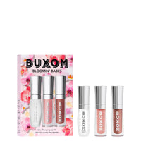 Thumbnail for BUXOM Full-On Plumping Lip Polish, Tinted Lip Plumper Gloss with Peptides & Vitamin E, High-Shine Lip Gloss that Nourishes, Vegan, BU 3 Piece Set (White Russian Sparkle, Sugar,Filler)