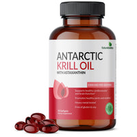 Thumbnail for Futurebiotics Antarctic Krill Oil 1000mg with Omega-3s EPA, DHA, Astaxanthin and Phospholipids - Premium Krill Oil Heavy Metal Tested, Non GMO – 90 Softgels (45 Servings)