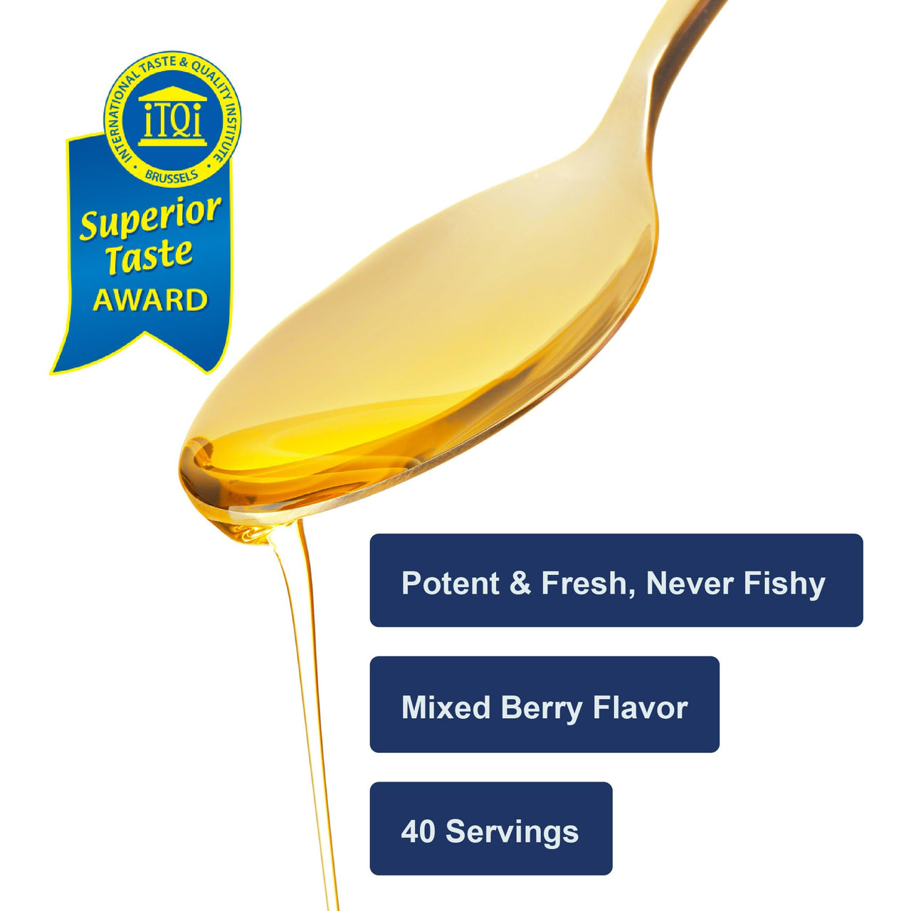 Carlson - The Very Finest Fish Oil 1600 mg Omega-3s Fatty Acids, EPA DHA & DPA Liquid Fish Oil Supplement, Norwegian Wild-Caught, Sustainably Sourced, Mixed Berry, 200 mL (6.7 Fl Oz)