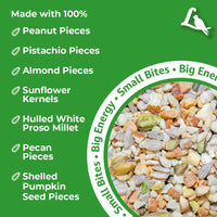 Thumbnail for Lyric Fine Tunes Wild Bird Seed Mix - No Waste Bird Food Mix - Attracts Bluebirds, Finches, Chickadees & More - Seed for Outside Feeders - 15 lb Bag
