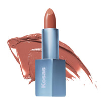 Thumbnail for Kosas Weightless Lip Color Nourishing Satin Lipstick - High Impact Lip Color with Clean Formula - Comfy Feel & Soft Finish - High Cut