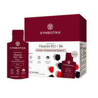 Thumbnail for CYMBIOTIKA Liposomal Vitamin B12 + B6 Liquid Supplement, Cellular Energy, Brain Health, Heart Health, + Nerve Function Support, Enhanced Absorption, Gluten Free, Soy Free, Plant-Based, 28 5 mL Packets