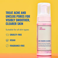 Thumbnail for Good Molecules Acne Foaming Cleanser - Foam Anti-Acne Face Wash with Salicylic Acid BHA for Breakouts - Skincare for Face with Aloe and Witch Hazel
