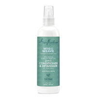 Thumbnail for SheaMoisture 2in1 Conditioner and Detangler Leave-In Conditioner for Wig Tea Tree and Borage Seed Oil Paraben Free Conditioner 8 oz