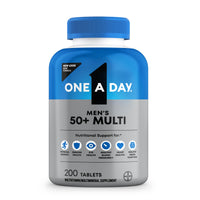 Thumbnail for One A Day Men’s 50+ Healthy Advantage Multivitamin, Multivitamin for Men with Vitamins A, C, E, B6, B12, Calcium and Vitamin D, Tablet, 200 Count (Pack of 1)