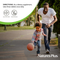 Thumbnail for NaturesPlus Source of Life - 90 Tablets - Multivitamin & Mineral Supplement with Concentrated Whole Foods - Gluten Free, Vegetarian - 30 Servings