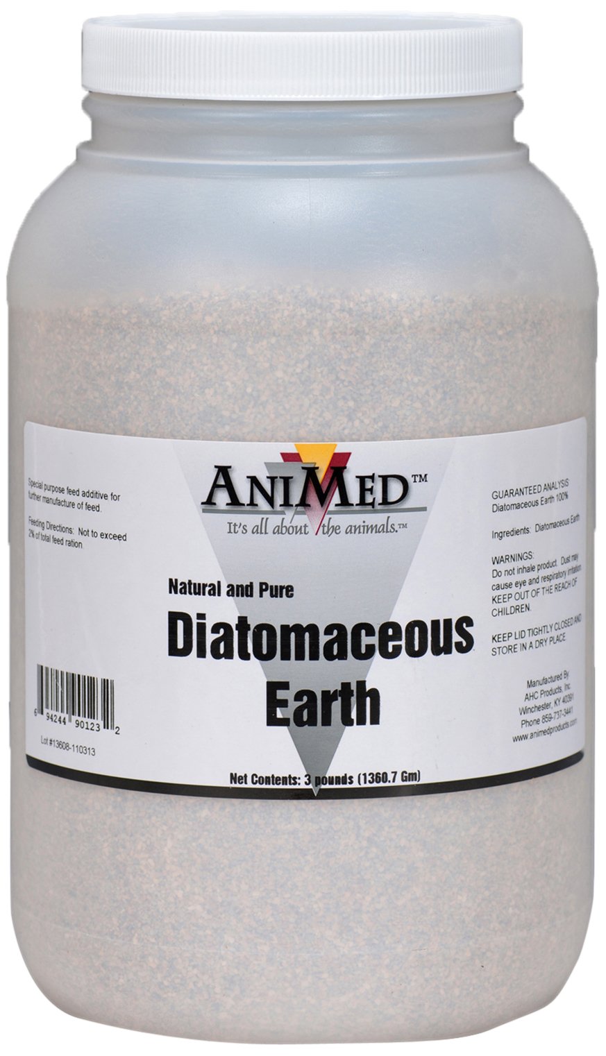 AniMed Fsf Diatomaceous Earth-Fine Multi-Species, 2.5-Pound