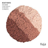 Thumbnail for Kaja Beauty Bento Collection - Bouncy Eyeshadow Trio | Burnt Sandy Brown Tones, Travel Size, 13 Velvet Dream, 2019 Allure Best of Beauty Award, 0.03 Oz
