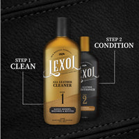 Thumbnail for Lexol All Leather Cleaner for Car Interior, Couches and Furniture, Shoes and Boots, Purses and Handbags, Baseball Gloves and Horse Saddles, and More, 16.9 oz