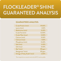 Thumbnail for FLOCKLEADER Shine, Functional Poultry Treats for Skin and Feather Support, 3.5 lb