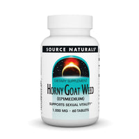 Thumbnail for Source Naturals Horny Goat Weed (EPIMEDIUM) Supports Sexual Vitality* 1,000 MG • 60 Tablets
