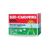 Thumbnail for Sun Chlorella 500mg Whole Body Wellness Green Algae Superfood Supplement - Immune Defense, Gut Health, Natural Purification, Energy Boost - Chlorophyll, B12, Iron, Protein - Non-GMO - 600 Tablets