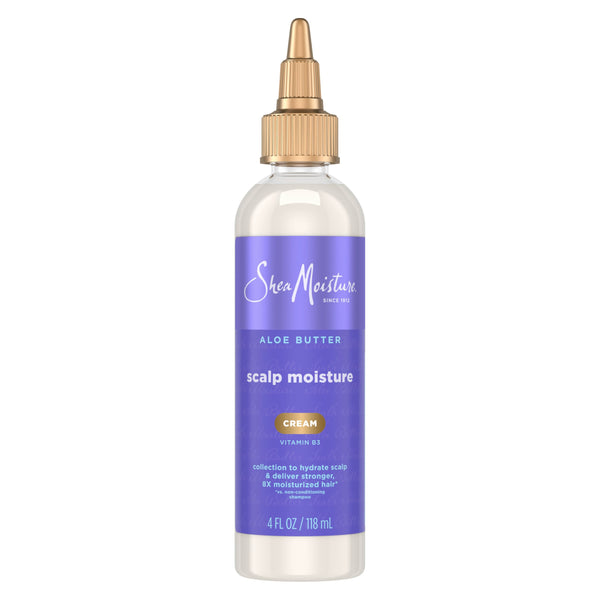SheaMoisture Hair Cream Aloe Butter & Vitamin B3 With A Boost Of Hydration To Hydrate Scalp + Moisturized Hair 4oz