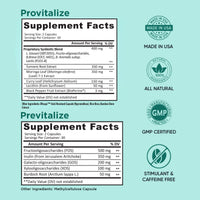 Thumbnail for BB Company Slim Gut Bundle | Menopause Prebiotics and Probiotics for Women | Gut Vitamins for Digestive Health | Supports Joint Health & Sexy Midsection | Provitalize & Previtalize | 30 Day Supply