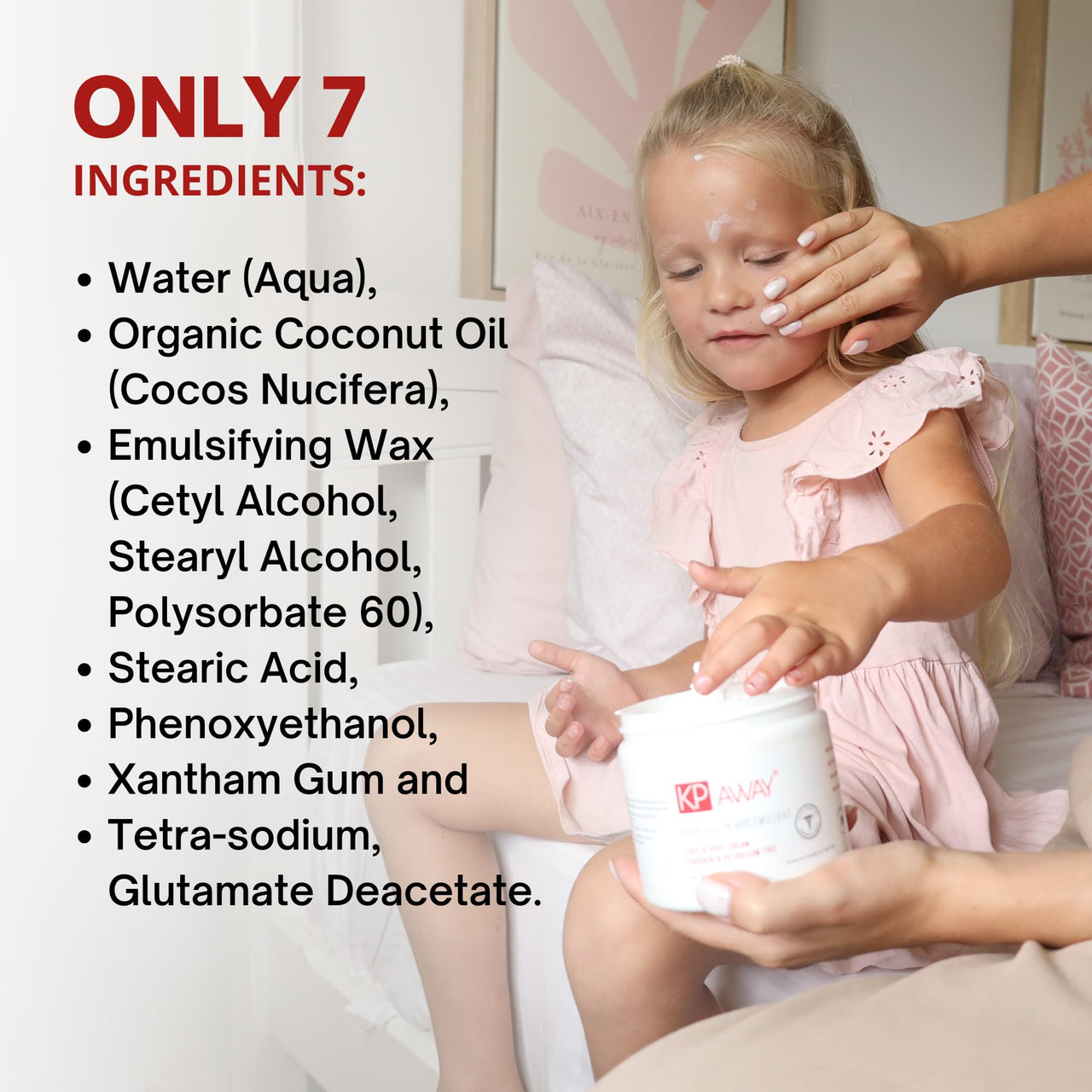 KPAWAY Moisturizing Keratosis Pilaris Cream for Kids | Gentle Hydration for Dry, Bumpy Skin | Dermatologist-Developed Lotion | Non-Irritating, Acid-Free Formula | 16 oz
