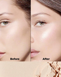 Thumbnail for THESAEM Glam Glow Pact - Illuminating Pressed Powder for Oily & Combo Skin - Matte Finish with Radiant Finish - Sebum Control Pore Refining Pact with Natural Luminous Glow, 0.3oz.
