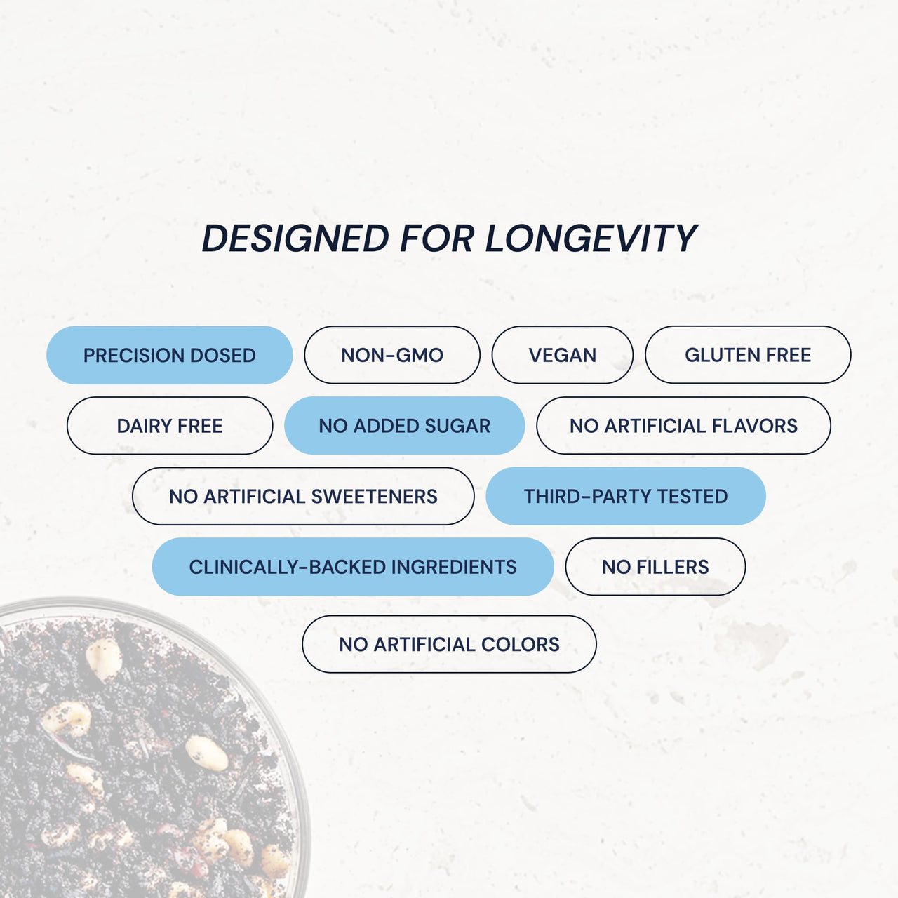 Blueprint Bryan Johnson Blueberry Nut Mix - Real Blueberries, Roasted Macadamia Nuts and Walnuts - No Additives or Added Sugars - Keto and Paleo Friendly - 170mg Polyphenols (30 Servings)