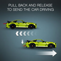 Thumbnail for LEGO Technic Ford Mustang Shelby GT500 Toy Car - Building Toy for Boys & Girls, Ages 9+ Years - Pull Back Car W/AR App for Pretend Play - Gift Ideas - 42138
