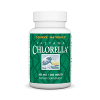 Thumbnail for Source Naturals Yaeyama Chlorella 200 mg Green Superfood, Plant-Based B12-300 Tablets