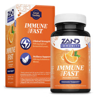 Thumbnail for Zand Immune Fast Zesty Orange Chews | Boosts Immune Response & Cell Activity w/EpiCor*, Echinacea, 30 Tablets, 10 Serv.