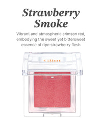 Thumbnail for Glint Baked Blush (Strawberry Smoke, 0.08oz) - Long-Lasting, All-Day Face Blush Powder for a Natural Look. Korean Skin Care Makeup. Blendable Color for Eyes, Cheeks & Body.