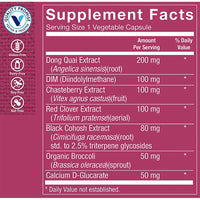 Thumbnail for The Vitamin Shoppe Menopause Support - Estrogen Metabolism & Hot Flash Relief | Women's Hormone Balance | 60 Vegetable Capsules | Natural Comfort