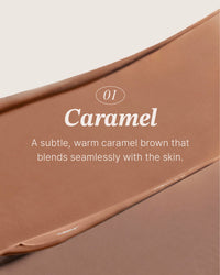Thumbnail for Glint Sheer Bronzer Stick (Caramel, 0.24oz) - Creamy Buildable, Blendable Formula for Natural Contour, Long-Lasting, Smooth, Versatile Use. Korean Makeup. Nose, Face, Cheeks.