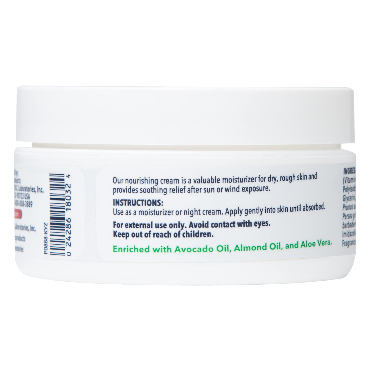 De La Cruz Vitamin E Cream Moisturizer for Face and Neck - Moisturizing Skin Care for All Skin Types - Made in USA