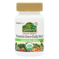 Thumbnail for NaturesPlus Source of Life Garden Women’s Once Daily Multivitamin - 30 Tablets - Supports Energy & Healthy Immune System - USDA Certified Organic, Non-GMO, Vegan, Gluten Free - 30 Servings