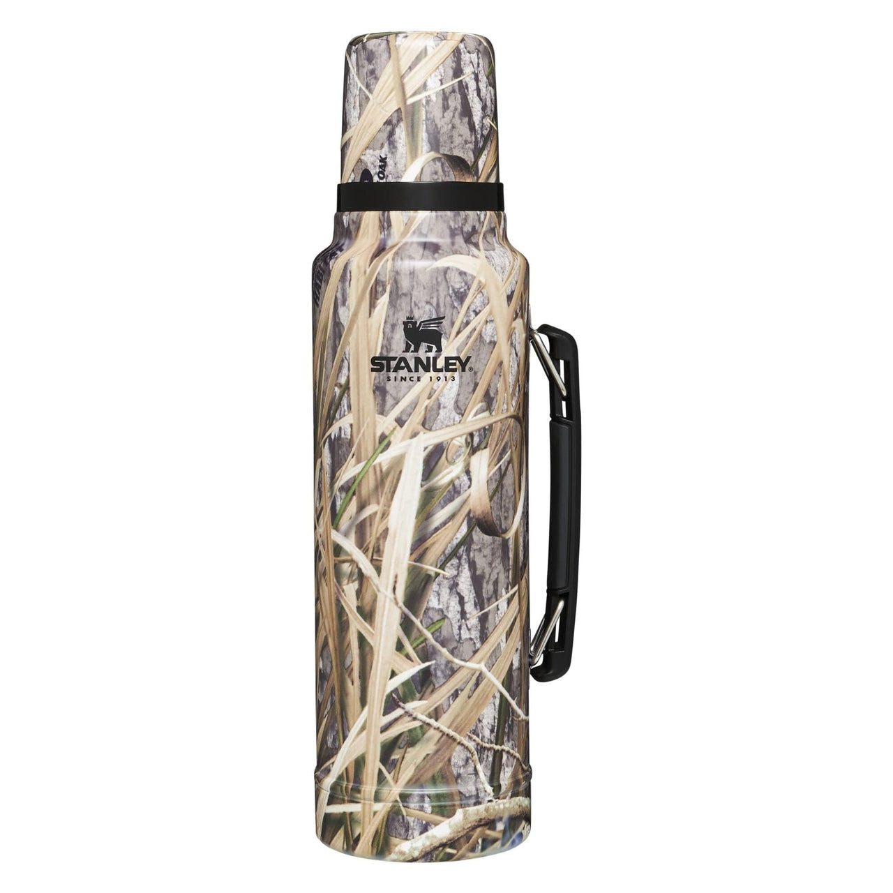 Stanley Classic Legendary Vacuum Bottle 1.5 qt | Wide Mouth with Leakproof Cup Lid | Keep Drinks Hot or Cold | Packable for Travel | Insulated Stainless Steel Thermos | BPA-Free | Habitat