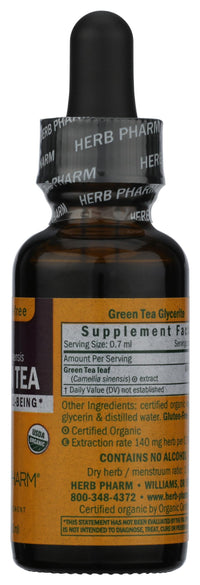 Thumbnail for HERB PHARM Green Tea Herb Glycerite, 2 Pounds (GLGTEA01), 1 Fl Oz (Pack of 1)
