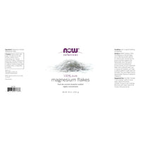 Thumbnail for NOW Foods Solutions, Magnesium Flakes, 100% Pure, from the Ancient Zechstein Seabed, Highly Concentrated, 54-Ounce