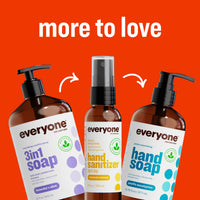 Thumbnail for Everyone 3-in-1 Kids Soap, Body Wash, Bubble Bath, Shampoo, 32 Ounce (Pack of 2), Orange Squeeze, Coconut Cleanser with Organic Plant Extracts and Pure Essential Oils (Packaging May Vary)