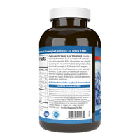Thumbnail for Carlson - Cod Liver Oil Gems, Low Vitamin A, 230 mg Omega-3s, Norwegian, Wild Caught, Sustainably Sourced, 300 Softgels